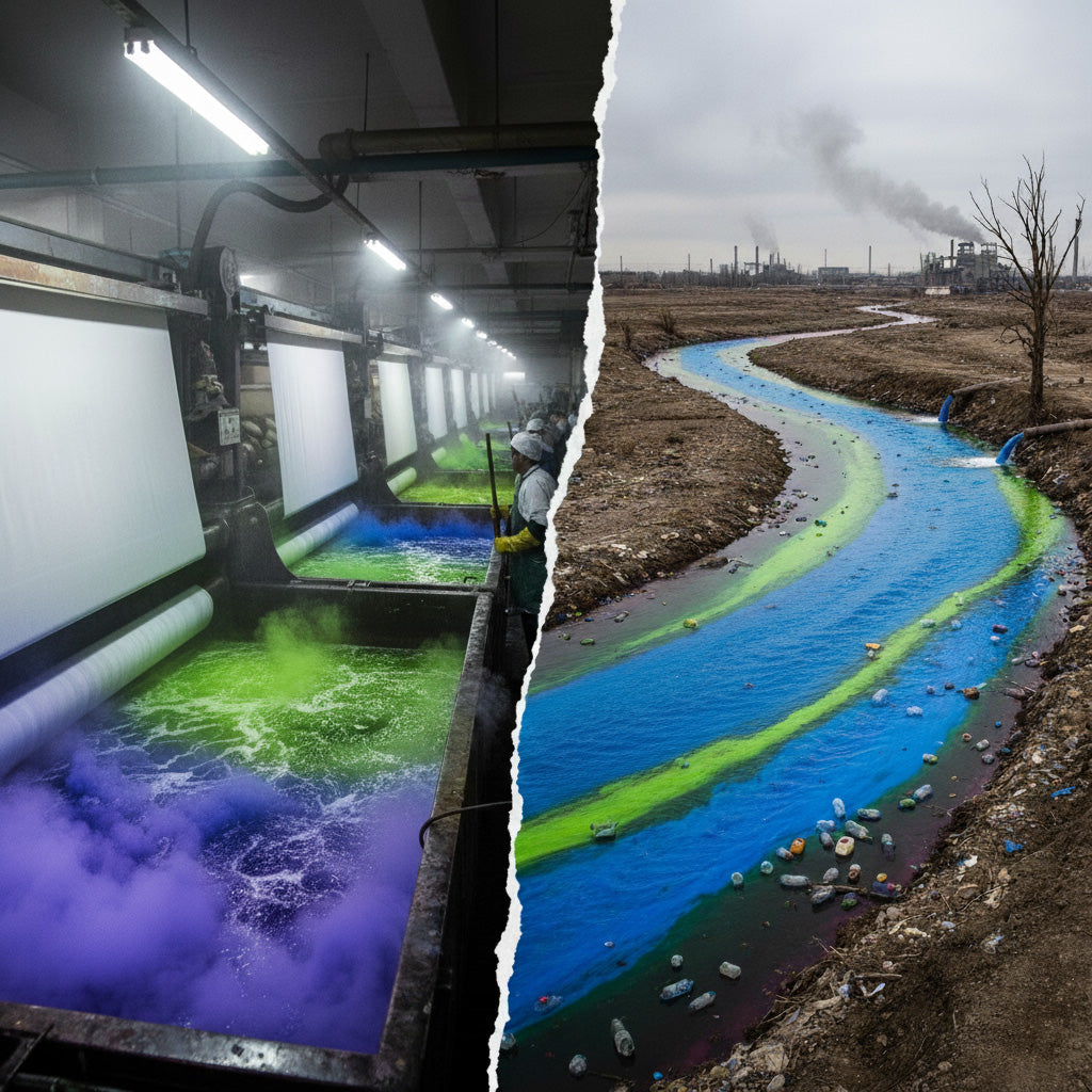 The Dye That Drains Rivers: How Colors in Fashion Hurt the Planet