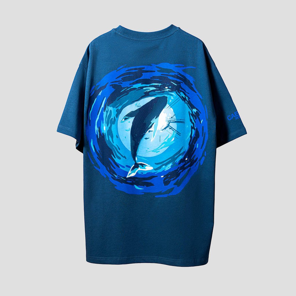 ORCA CERULEAN BLUE T-SHIRT