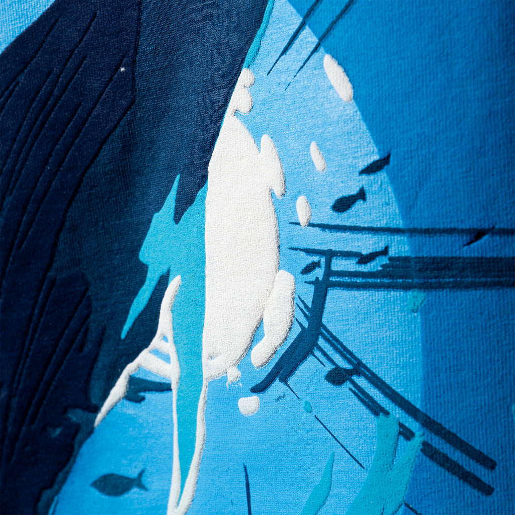 ORCA CERULEAN BLUE T-SHIRT