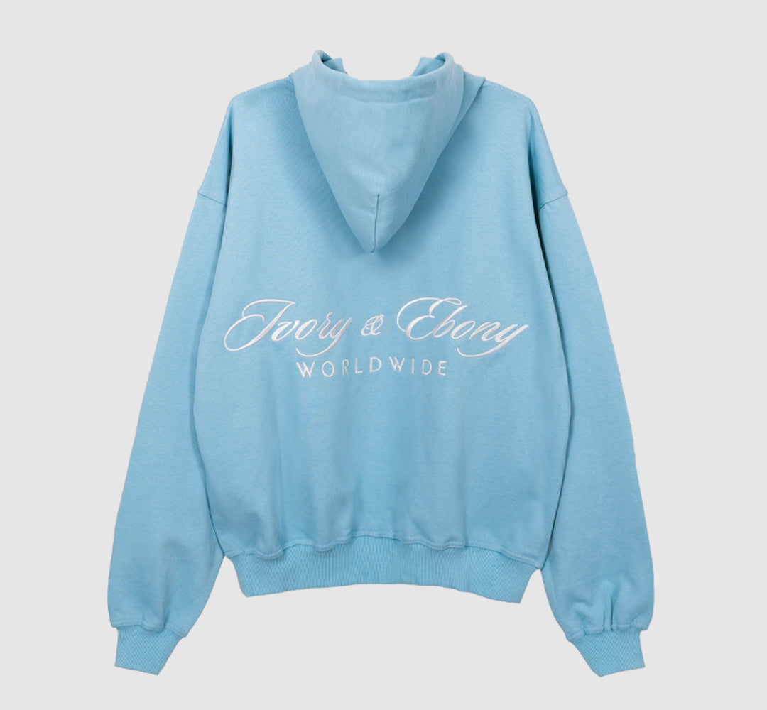 Worldwide Embroidery Hydrophobic Hoodie