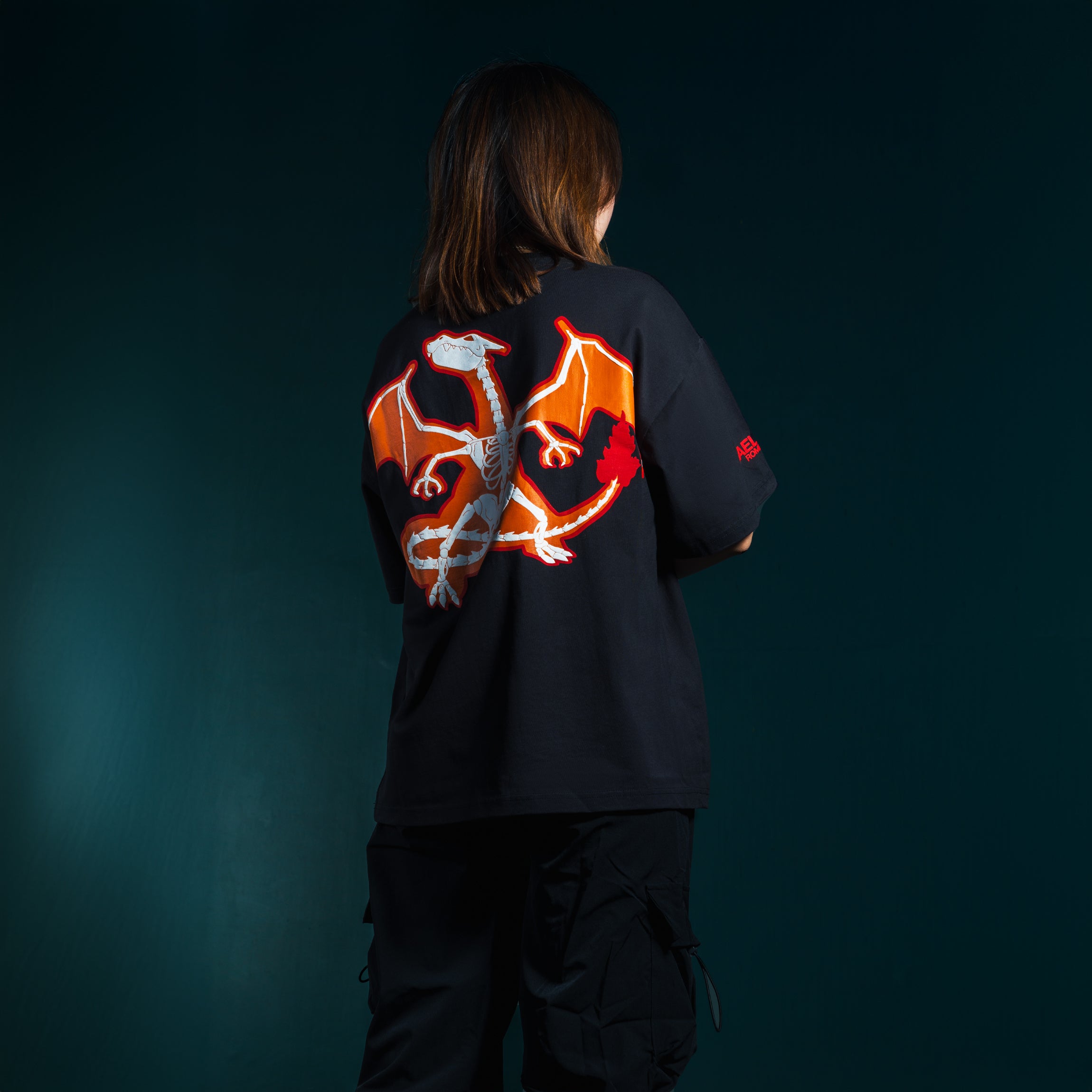CHARIZARD BLACK T-SHIRT