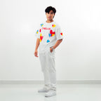 HEARTS WHITE T-SHIRT