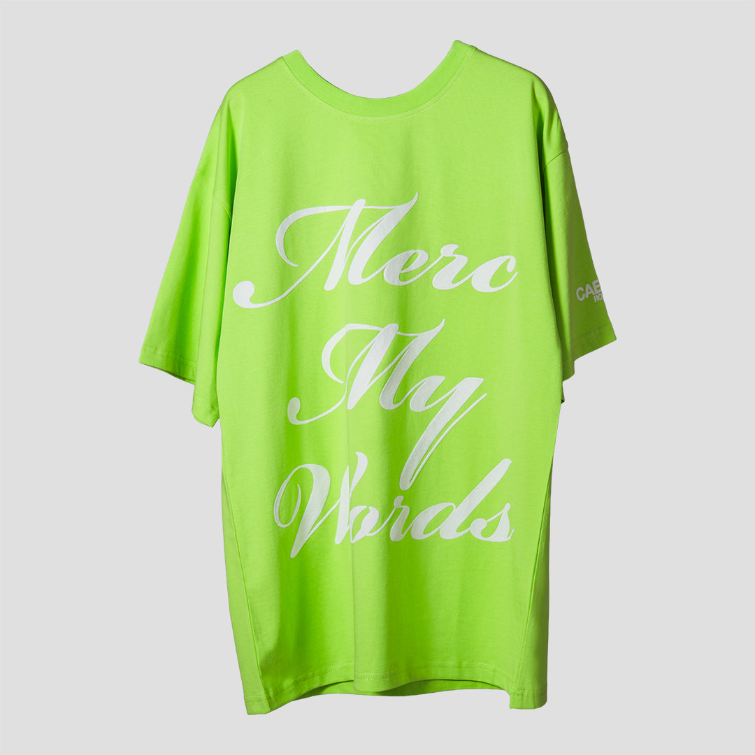 MERC MY WORDS GREEN TSHIRT