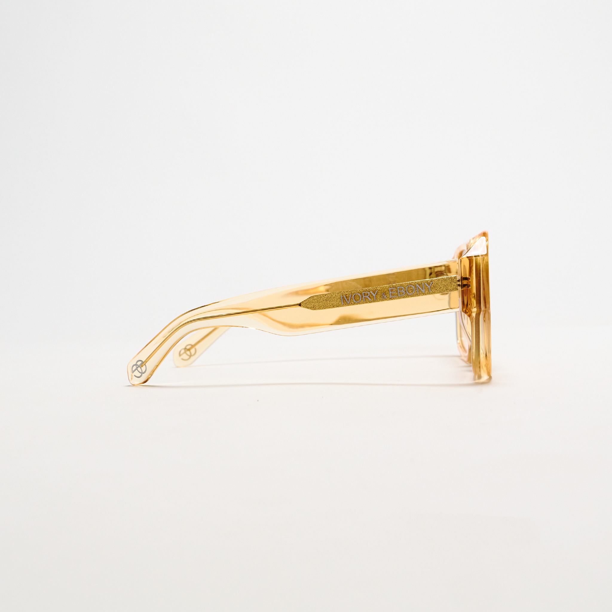 Retro Squared Orange Sunglasses