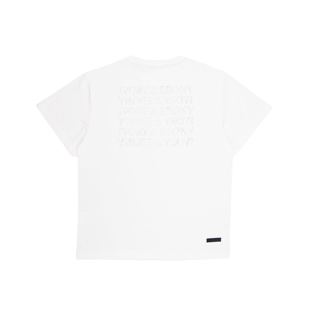 Rhinestone Detail Hydrophobic T-Shirt