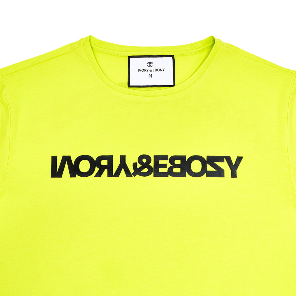 Rotated Text Hydrophobic T-Shirt