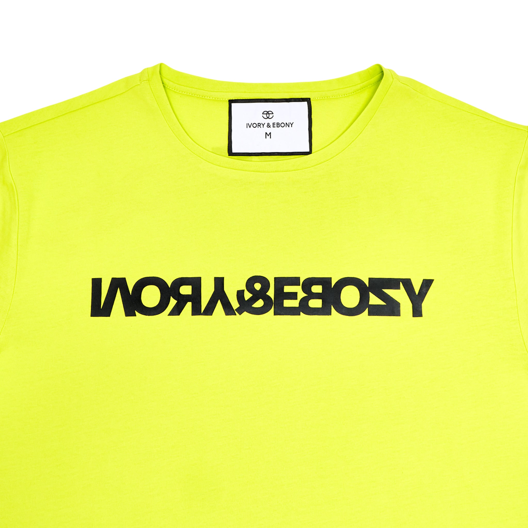 Rotated Text Hydrophobic T-Shirt