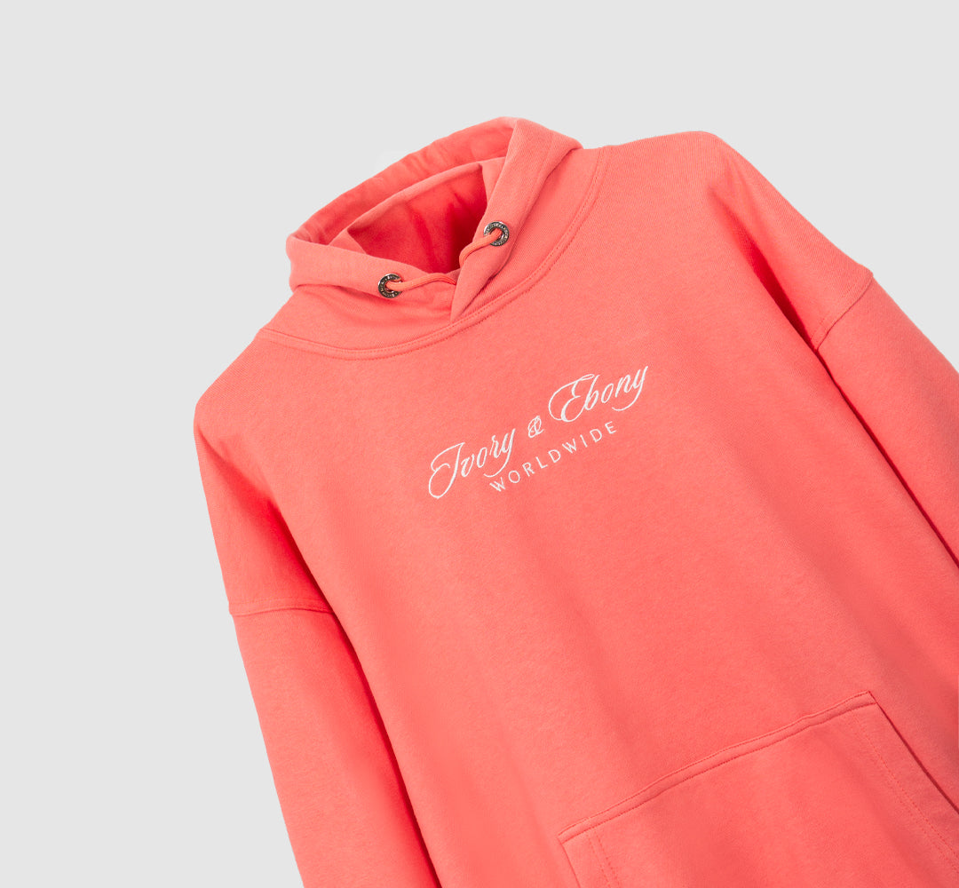 Worldwide Embroidery Hydrophobic Hoodie