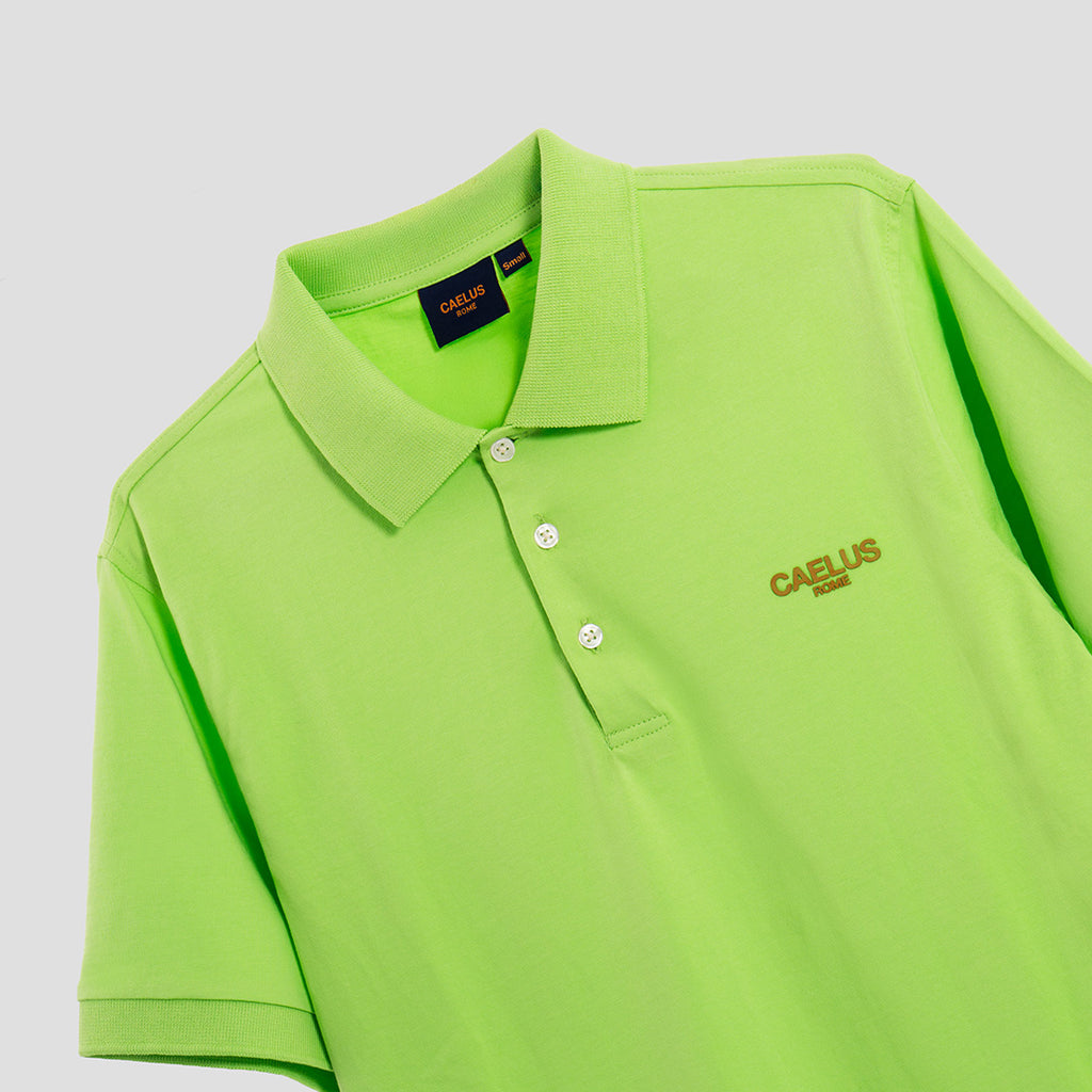 CLASSIC FIT PARROT GREEN POLO SHIRT