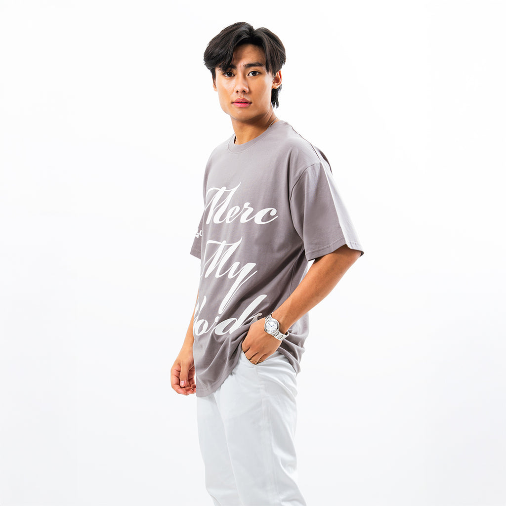 MERC MY WORDS GREY TSHIRT