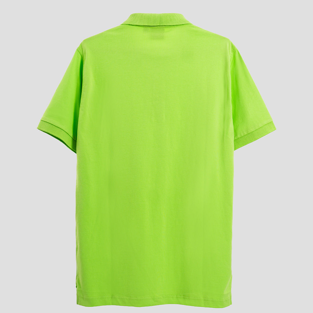CLASSIC FIT PARROT GREEN POLO SHIRT