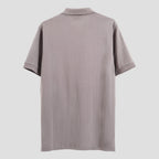 CLASSIC FIT GREY POLO SHIRT