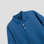 CLASSIC FIT BLUE POLO SHIRT
