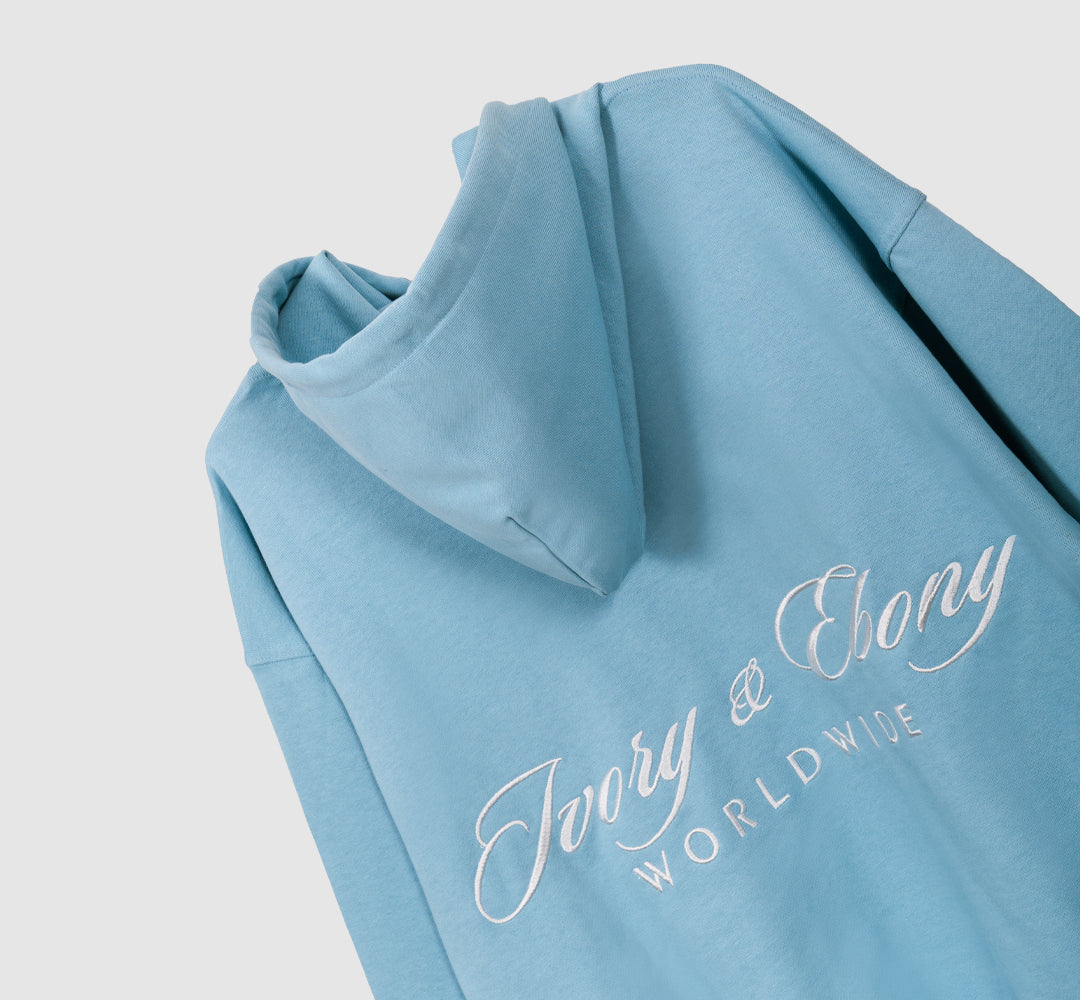 Worldwide Embroidery Hydrophobic Hoodie