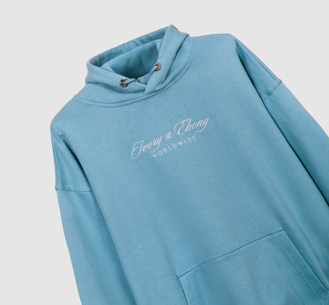 Worldwide Embroidery Hydrophobic Hoodie